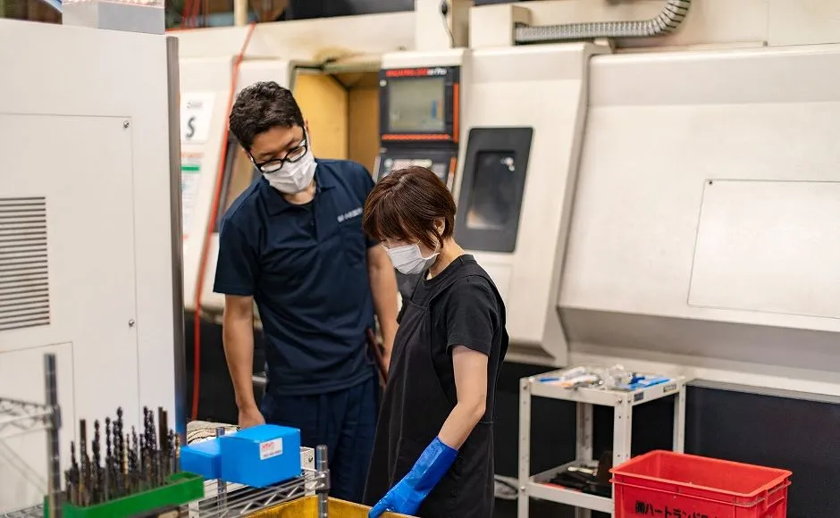 未経験者には先輩社員が丁寧に指導するので、安心です。