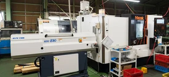 小沢製作所の設備をチェック